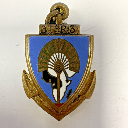 3° BTSR Bataillon de Tirailleurs Sénégalais de Renfort, Madagascar , D BER 723 - Imagen 2 de 3