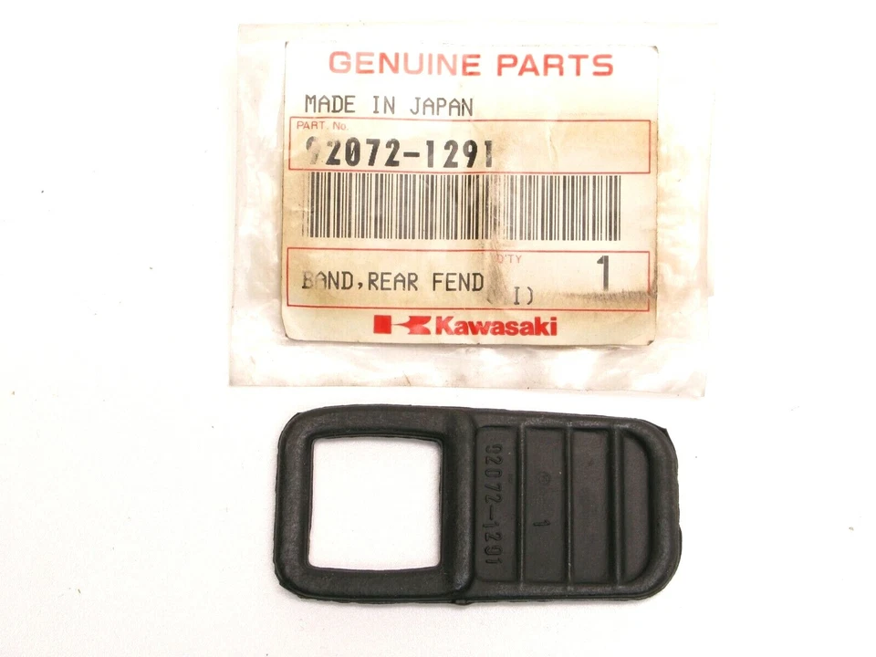 Banda de goma para guardabarros trasero 92072-1291 OEM Kawasaki Nuevo de Lote Antiguo Bayou 300 400 KLF300 Foto 2 de 4