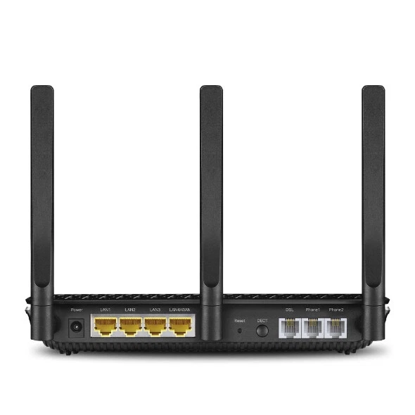 * TP-Link Archer VR2100v AC2100 Dual Band WLAN Telefonie Modem Router Annex B v1 - Bild 2 von 4