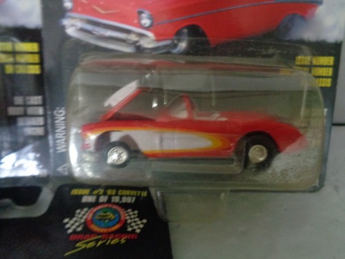 (3) Hot Rod Racing Champions - Toy Cars - '57 Corvette - "63 Corvette - Picture 4 of 4