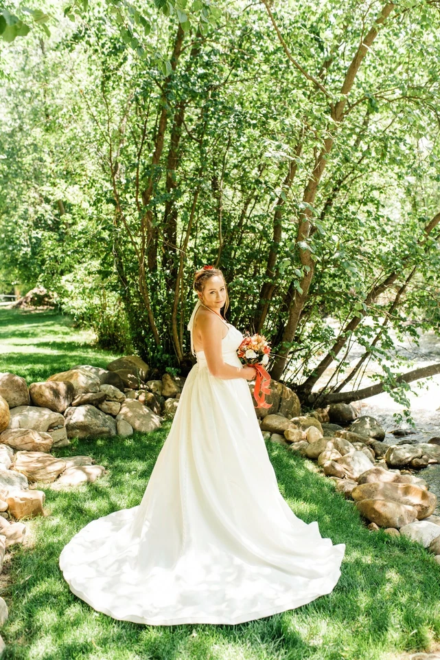 Vestido de novia usado talla 14 Foto 4 de 4