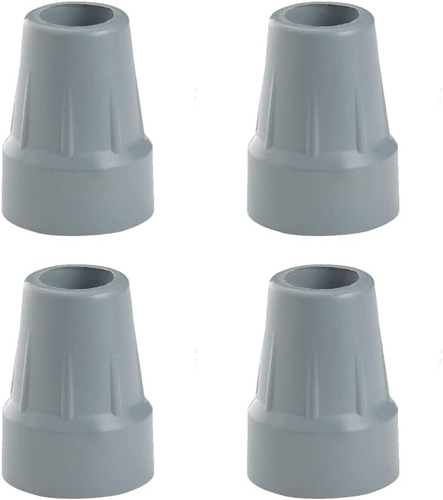 Urge Medical Crutch Tips, Gray, 7/8 Inch (4) - Picture 7 of 12