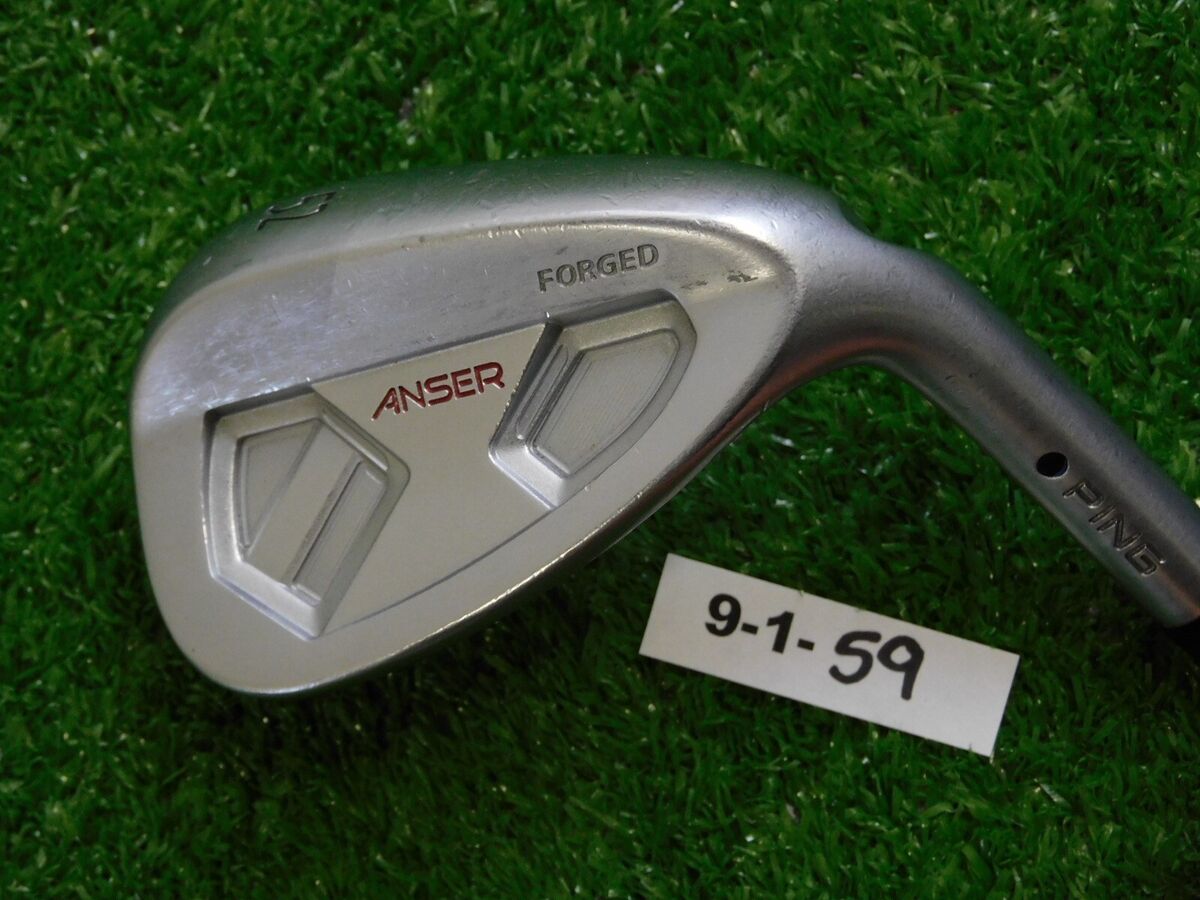 Ping Anser Forged Green Dot Pitching Wedge Regular Steel Shaft Ping Grip Ping Anser Forged Green Dot Pitching Wedge Regular Steel Shaft Ping Grip