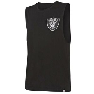 Raiders sleeveless t shirt Clearance