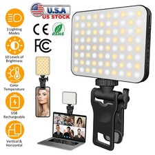 Selfie Light Rechargeable Portable Clip-on Selfie Fill Light for Laptop Phone
