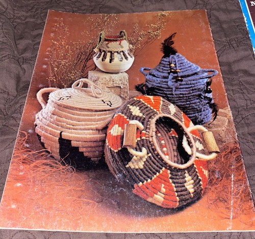 1977 BASKET WEAVING PLUS & 1983 NEEDLEPOINT BASKETRY KITCHEN*Patterns/Designs - Picture 3 of 7