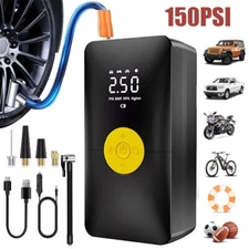 Portable Tire Inflator Car Cordless AUTO Air Compressor Pump w/ Battery 150 PSI
