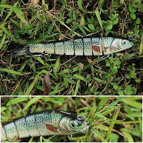 Fishing Lures for Bass Trout Swimbaits Slow Sinking Bionic Fishing Lures Kit - Picture 2 of 6
