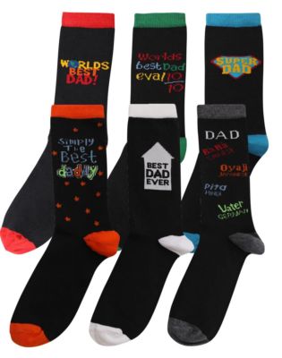 world's best dad socks