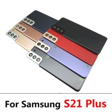 For Samsung Galaxy S21 PLUS Rear Battery Door Back Cover Glass w/ Camera Lens