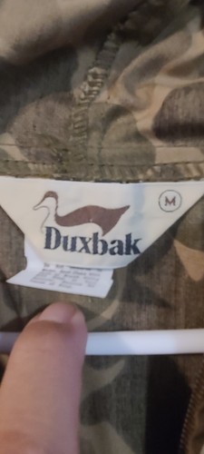 vintage duxbak camo jacket size medium - Picture 2 of 6