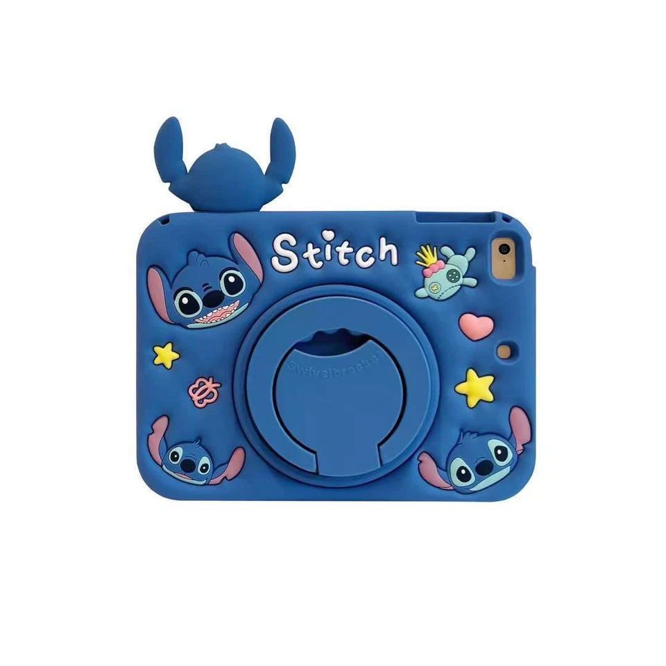 Kitty Stitch 360 Stand Cover Case For iPad 7/8/9th 10.2 Pro11 With PenSlot Strap - Image 4 of 4