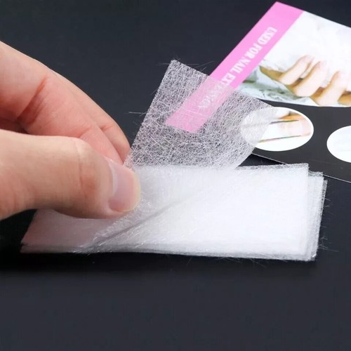 Nail Silk Wrap Repair Kits Extension Silk Fiberglass UV Gel Extension 10Sheets - Picture 6 of 17