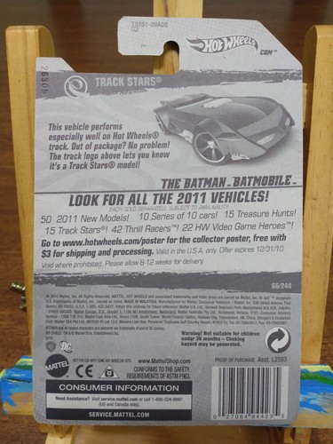 Hot Wheels The Batman Batmobile - Picture 10 of 10