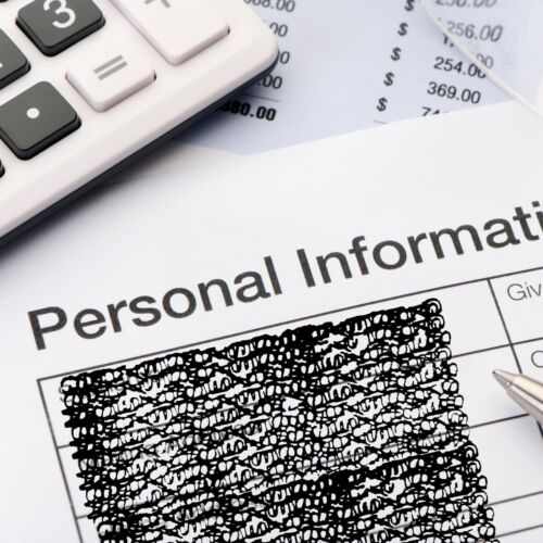 Sello de protección de identificación robo de identidad Data Defender, proteger información personal Sel - Imagen 2 de 5