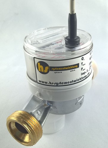 Durchflussmesser Impulsausgang Open Collector Qn 2,5m³/h 53 Imp./L 1"AG 130mm - Bild 3 von 5