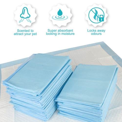 Pet Dog Puppy Pads Large Training Floor Toilet Mats 58x58cm 105 Multipack - 第 3/5 張圖片