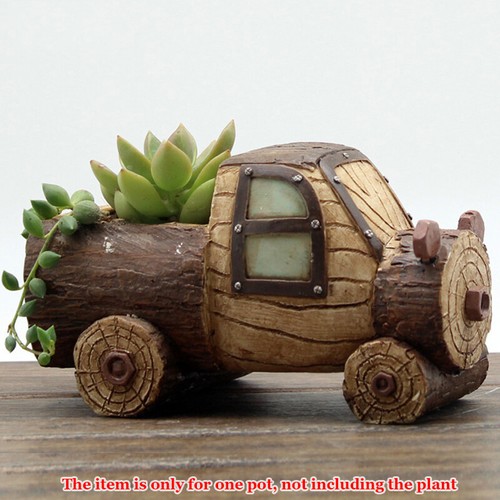 Fioriera in resina novità fiori piante succulente vaso giardino esterno tavolo decorazione - Foto 4 di 15