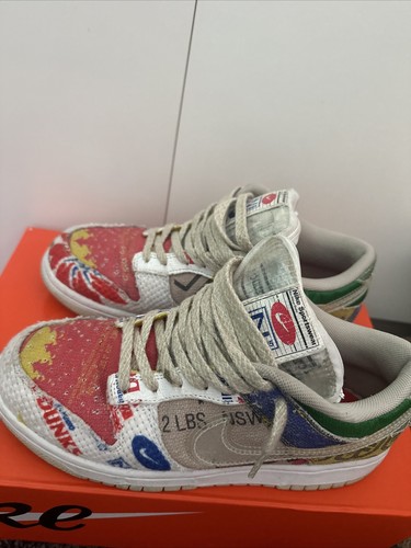 Nike Dunk Low SP City Market Shopper UK6 US6.5 DA6125-900 - Picture 3 of 5