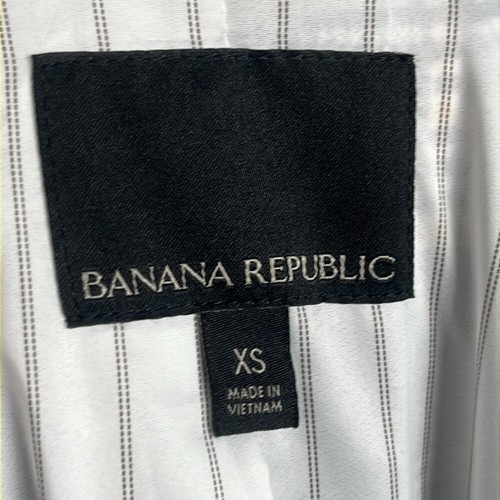 Gabardina clásica a cuadros Banana Republic de doble botonadura / TALLA XS - Imagen 7 de 9