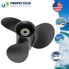 9 1/4 x 9 Boat Propeller for Tohatsu Boat Engines 9.9HP-20HP 14Tooth 3BAB64518-1