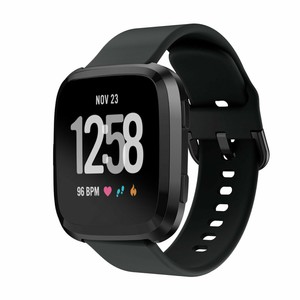 Fitbit Versa 2 Fitness Tracker - Pebble Only, Black, No Band or Charger Included 811138037741 | eBay