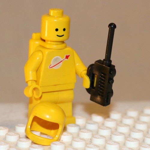LEGO Minifigure Classic Space Yellow SP007 Astronaut Authentic 80s Vintage - Bild 9 von 9