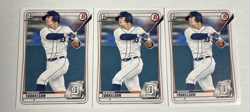 Spencer Torkelson 2020 Bowman Draft Detroit Tigers #BD-121 1. BOWMAN (X3)