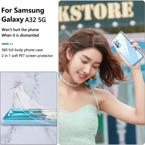 BESINPO For Samsung A32 Case, Galaxy A32 5G Case Shockproof Built-in Screen Prot - Picture 5 of 5