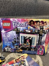 LEGO #41117 FRIENDS - Pop Star TV Studio 100% complete Box Manual And Figure