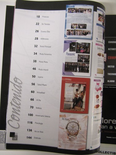 Selecta Magazin spanische Giselle Blondet - Bild 2 von 2