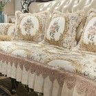 Europe Jacquard Sofa Cover Slipcovers Living Room Loveseat Lace Couch Protector