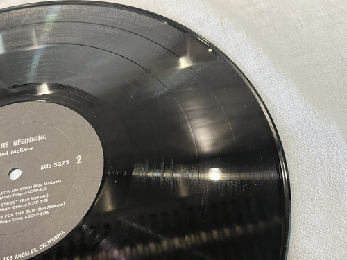Rod McKuen In the Beginning Vinyl LP, NM in EX jacket, CLEANED AND TESTED - Picture 9 of 12