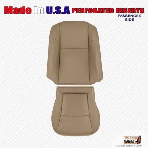 For 2003 2004 2005 Honda Pilot - Driver Passenger Perforated Leather Cover Tan - Bild 10 von 15