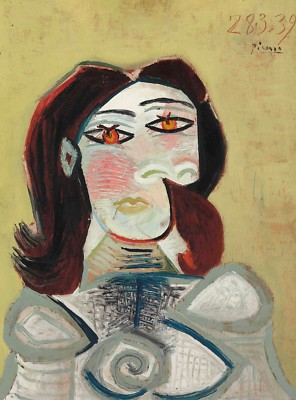 PABLO PICASSO Poster or Canvas Print ''Buste De Femme (Dora Maar)'' , 1939