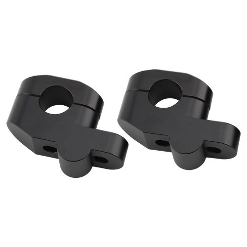 2X 22mm 25mm 28mm Bar Handlebar Risers Mount For Harley Honda CBR Yamaha Suzuki  - Picture 2 of 16