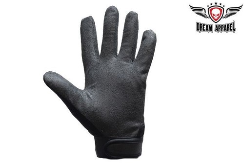 Guantes de motocicleta Dream Apparel negros de malla mecánica esqueleto textil para motocicleta - Imagen 4 de 6