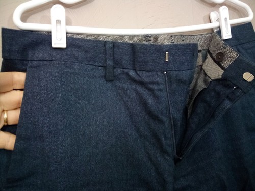 Bonobos Pants Mens 32 x 32 Athletic Fit Blue Chino Golf Cotton Stretch - Picture 4 of 6