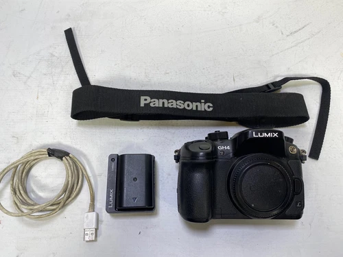 Panasonic Lumix GH4 16MP Professionnel 4K sans Miroir Caméra + Batterie Et