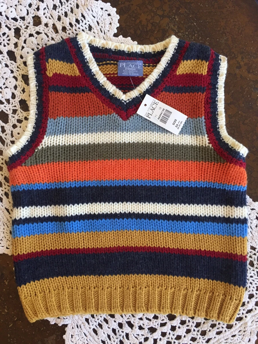 Boys sweater deals vest