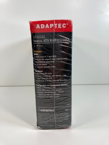 Adaptec Serial ATA RAID 1210SA 2-Port PCI Controller New Sealed - Picture 7 of 9