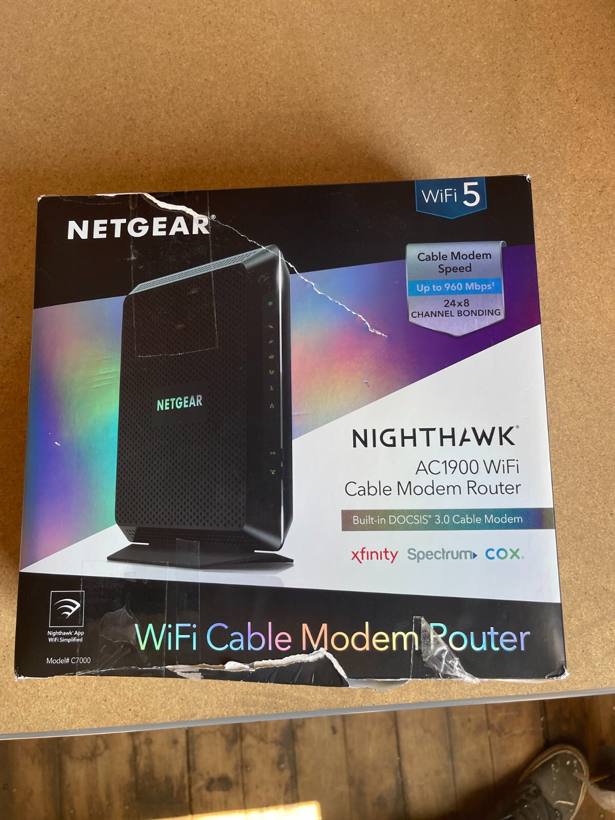 NETGEAR C6900 WiFi Nighthawk DOCSIS 3.0 Cable Modem Router 748926500432