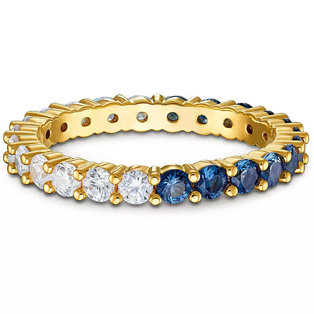 Ring Swarovski Vittore Half 5535251 Ring Mis 52 Ring Gold Blue