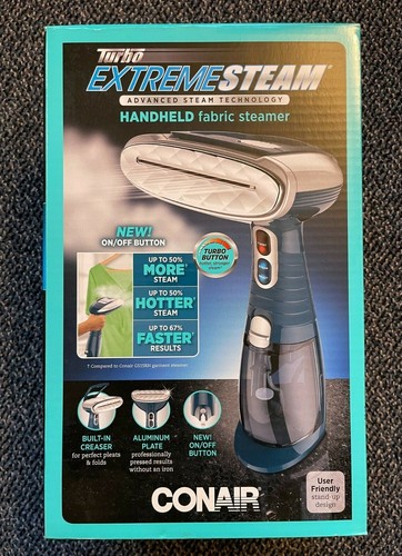 conair turbo extremesteam handheld fabric steamer costco