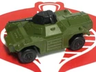 Matchbox Lesney Rola-Matics Diecast Toy Vehicle Green Weasel No. 73 1973