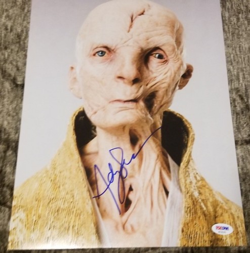 Andy Serkis Signed/Autographed Snoke Star Wars 11X14 PHOTO PSA/DNA - Picture 2 of 2
