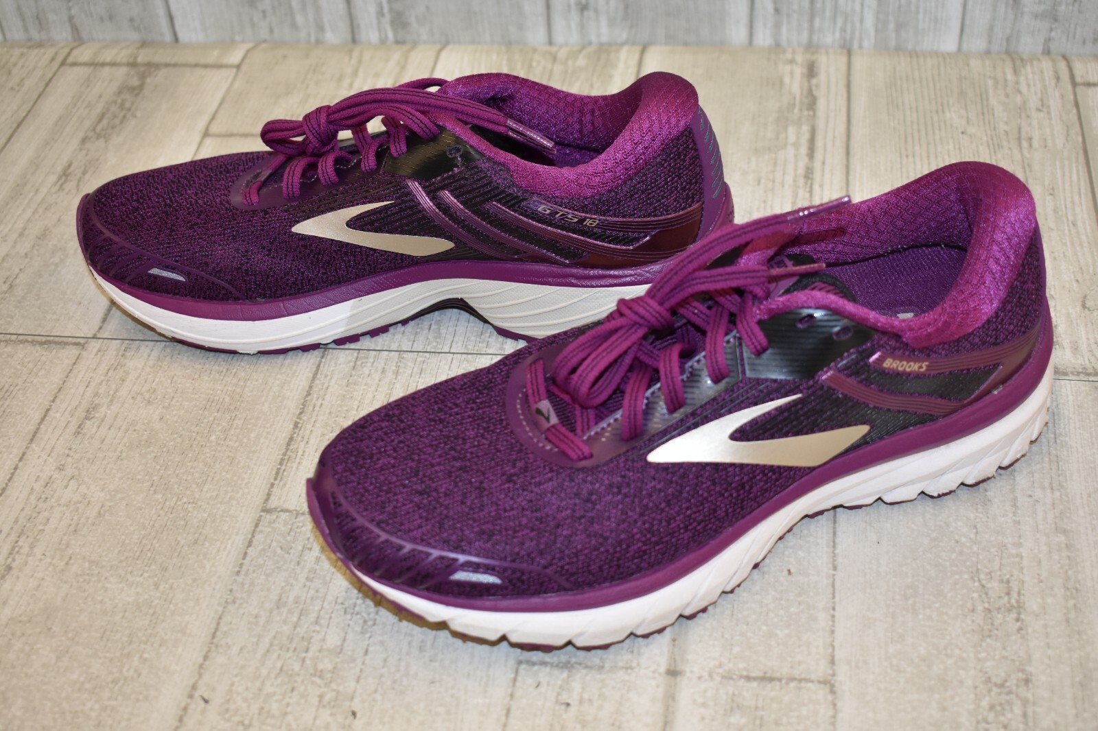 Brooks Adrenaline GTS 18 Zapatillas-mujer 'S Talla Talla 'S 8.5B Borgoña 7b61f8 Brooks Adrenaline GTS 18 Zapatillas-mujer 'S Talla Talla 'S 8.5B Borgoña 7b61f8
