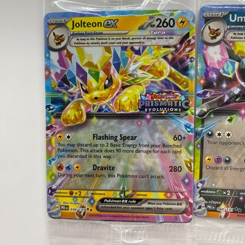 Pokémon Evoluciones Prismáticas Caja Sorpresa Promociones Precintado Juego Completo 9/9. - Imagen 13 de 16