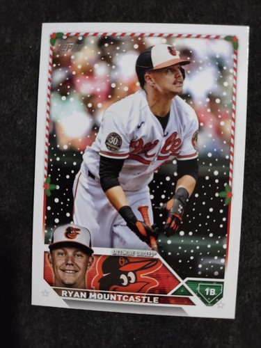 2023 Topps Holiday Ryan Mountcastle #H29 Baltimore Orioles Baseballkarte - Bild 1 von 2