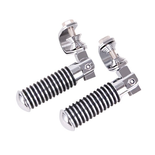 1"~1-1/4" Motorcycle Highway Crash Bar U-Clamp Foot Pegs Fit For Harley Touring - Bild 19 von 20